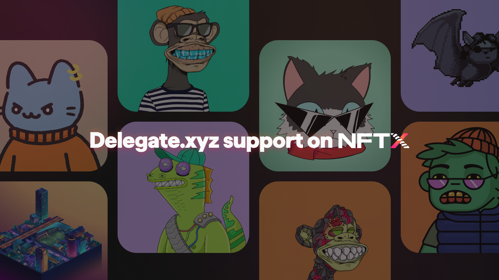 Delegate XYZ supported on NFTX V3