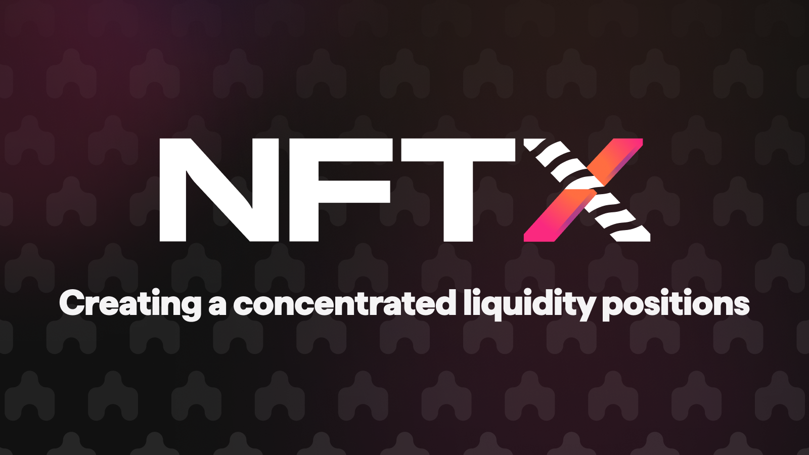 Creating a concentrated liquidity positions