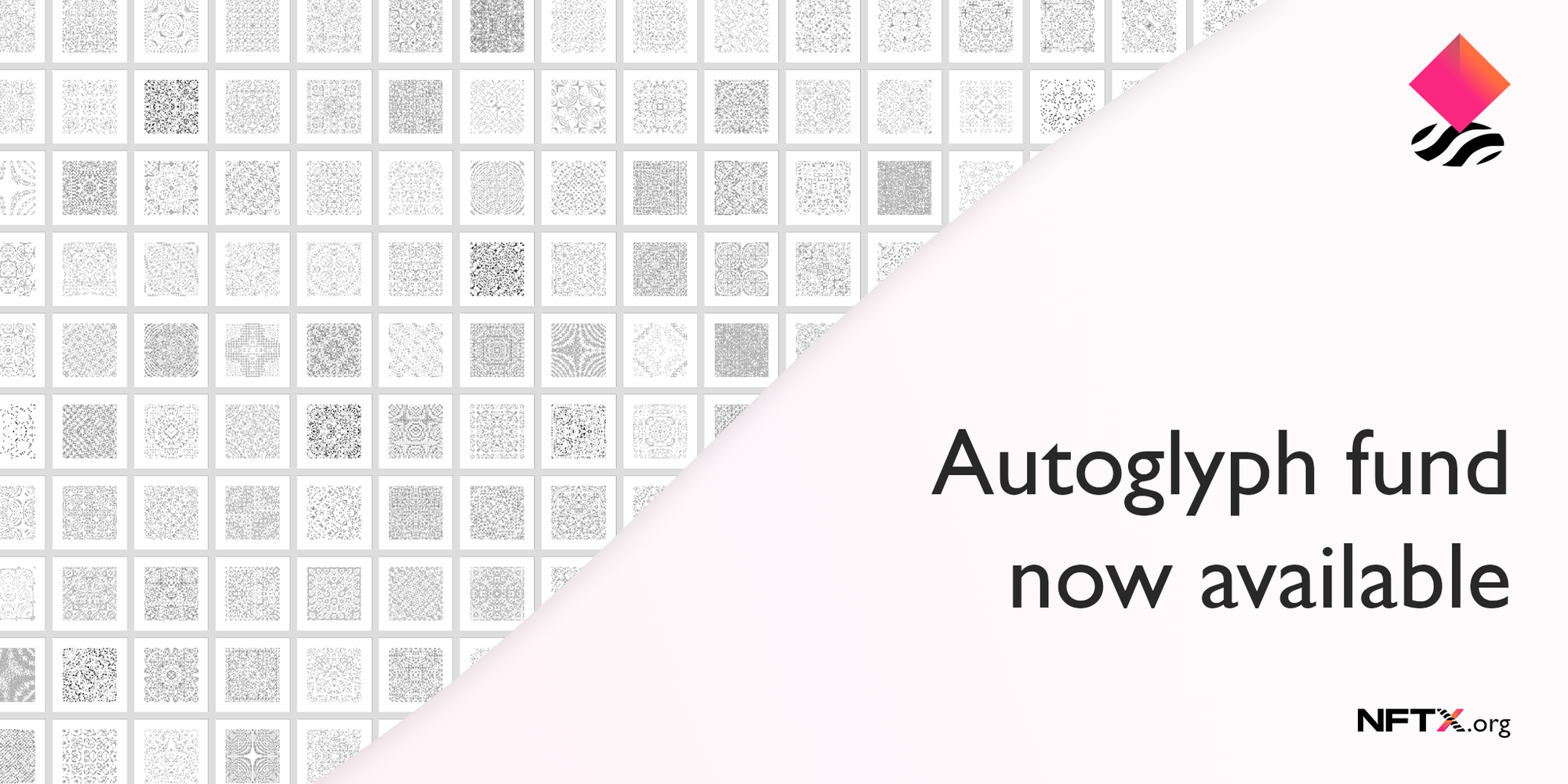 Autoglyph fund available on NFTX